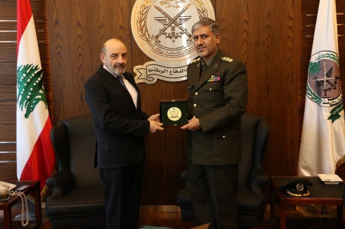 Sarraf tackles cooperation with Iranian military attaché