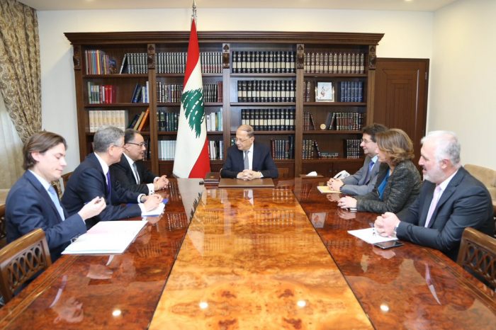 WB delegation visits Aoun, says Bank willing to increase Lebanon funds
