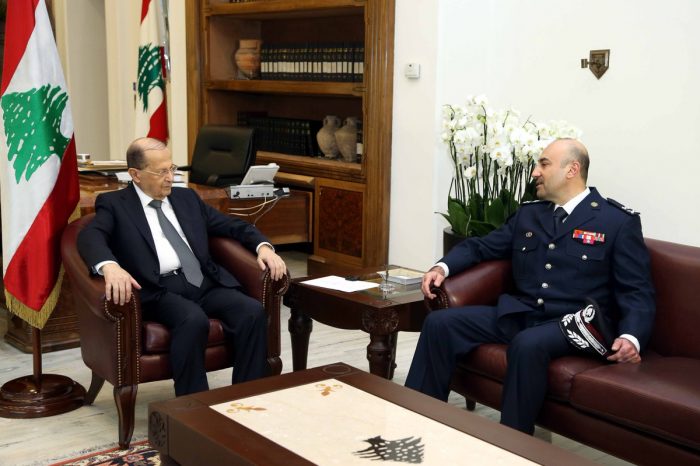 President Aoun meets new State Security Chief