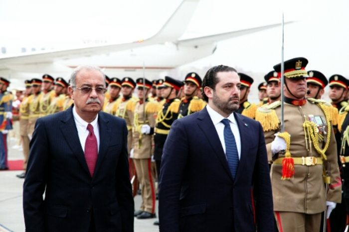 Hariri arrives in Cairo on official visit
