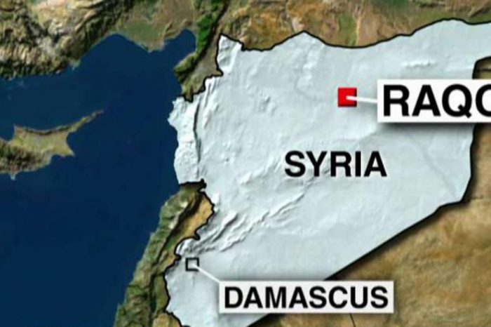 Marines arrive in Syria in support of fight for Raqqa, defense official says