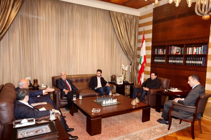 Hariri, PSP delegation discuss new vote mode format