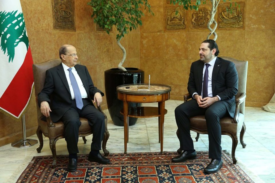 Hariri from Baabda: I will call for a cabinet session next week