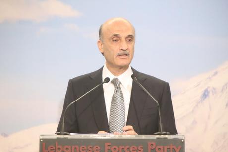 Geagea Likens Attacks on Khan Sheikhun, Shiite Evacuees to Armenian Genocide, Says LF 'Daughter of Bashir, March 14'