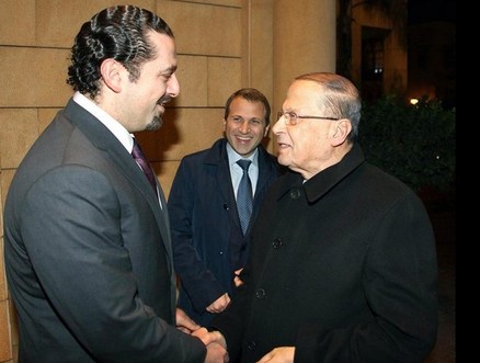 Hariri to Call 'Brainstorming' Meeting Next Week, Aoun to Dissolve Parliament if No Agreement